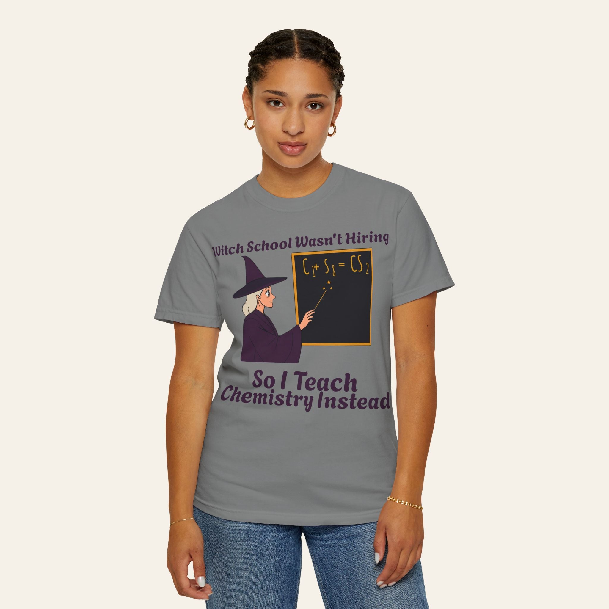 Funny Chemistry Teacher Shirt — Wizard School Wasn't Hiring | New Chapter Tees
