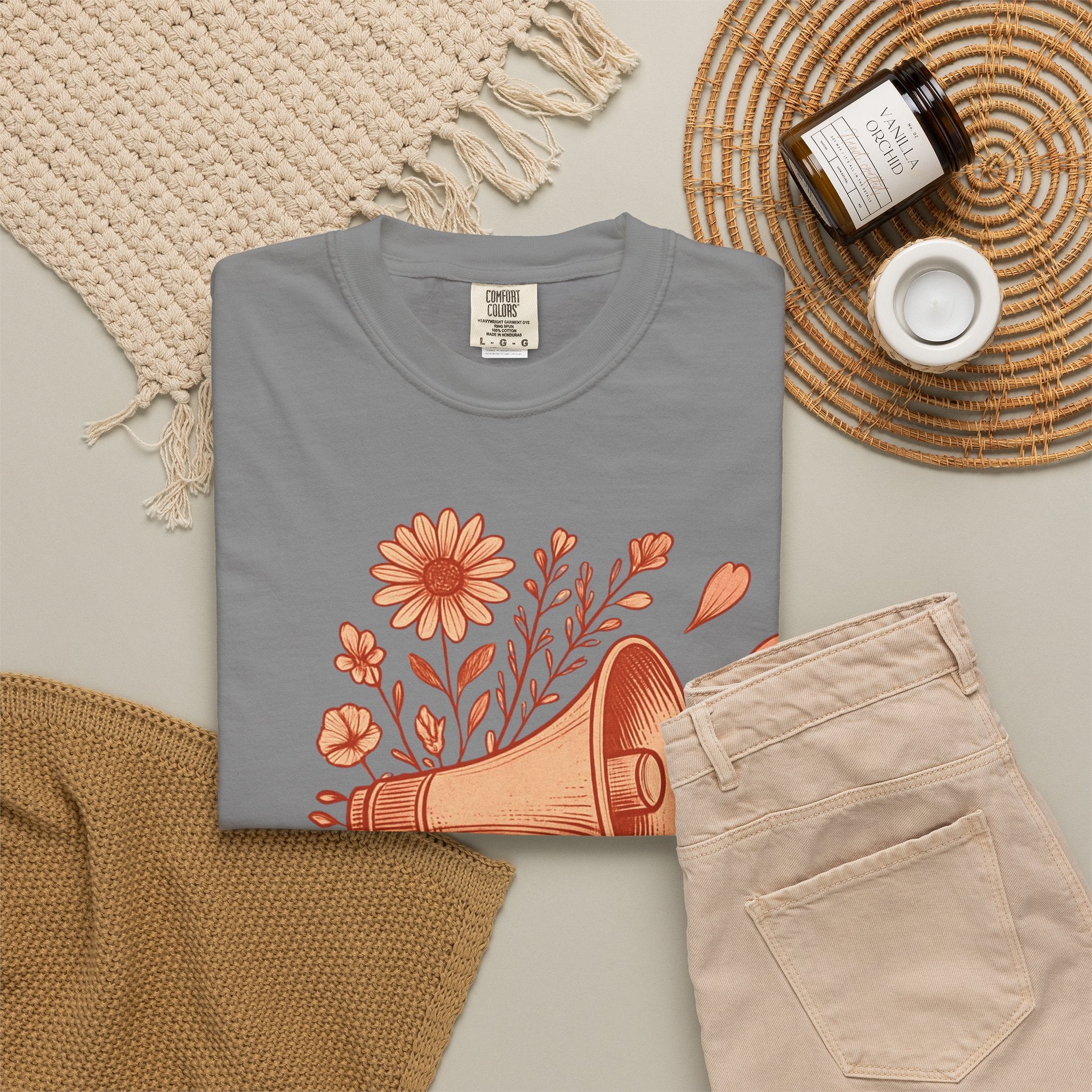 Asked Nicely, Then Used Teacher's VOICE — Premium Garment-Dyed Teacher T-Shirt | New Chapter Tees