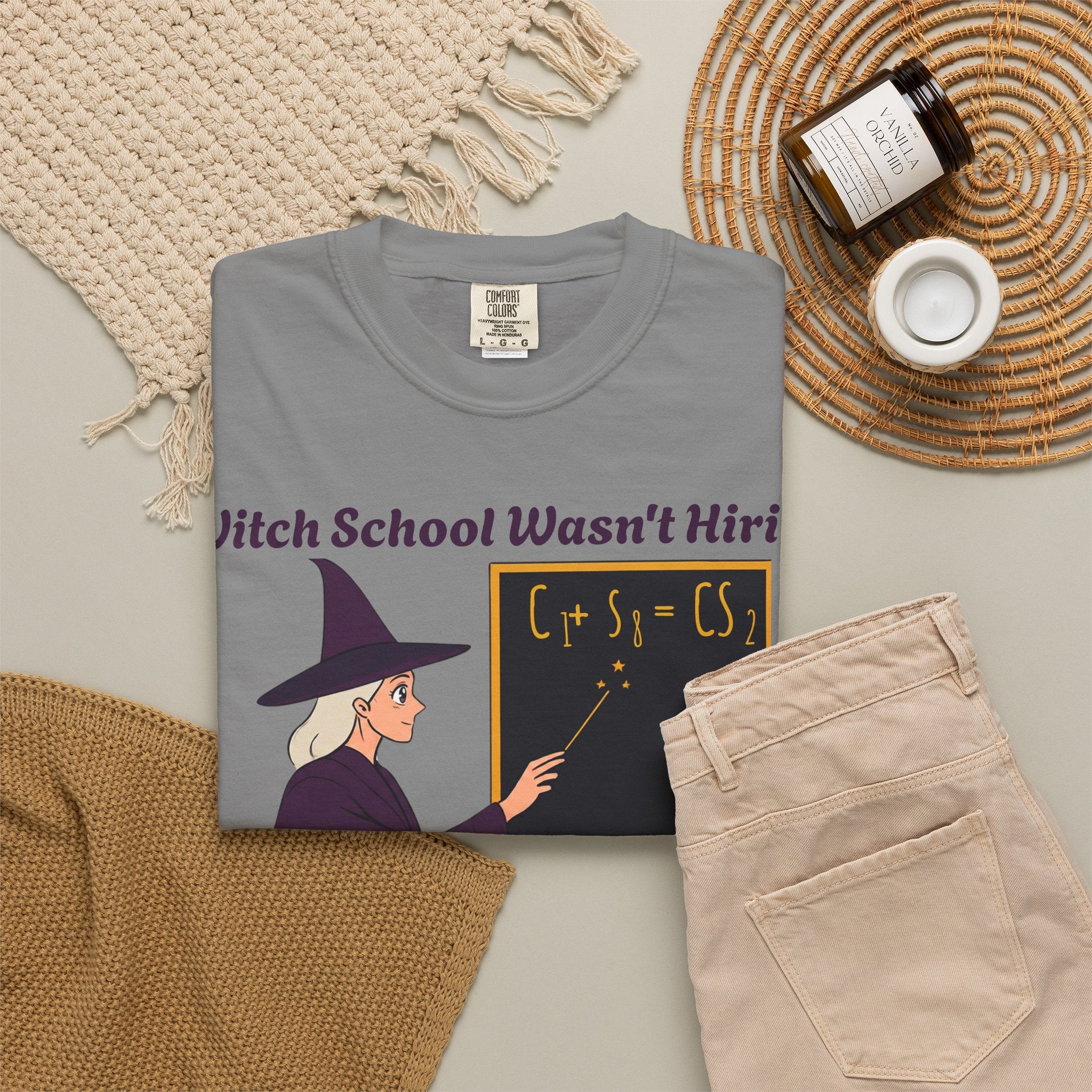 Funny Chemistry Teacher Shirt — Wizard School Wasn't Hiring | New Chapter Tees
