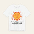 Mentally On Summer Break Since October sun shirt— Funny Teacher T-Shirt | New Chapter Tees
