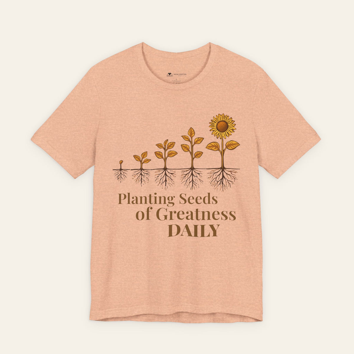 Teacher Shirt — Planting Seeds Of Greatness Daily | New Chapter Tees
