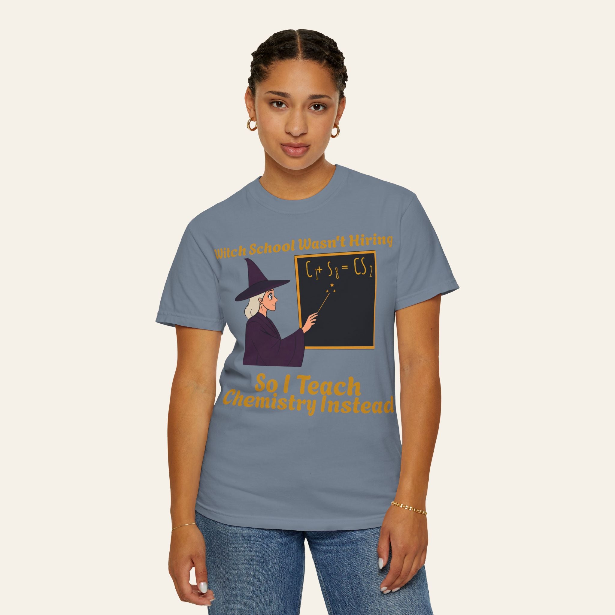Funny Chemistry Teacher Shirt — Wizard School Wasn't Hiring | New Chapter Tees
