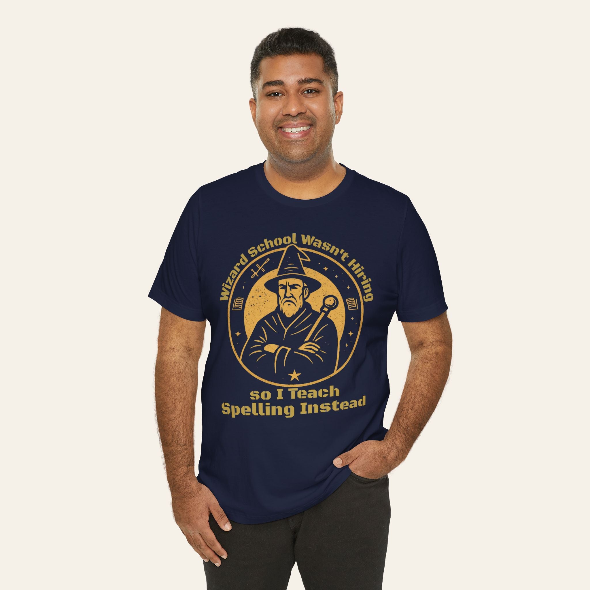 Wizard School Wasn’t Hiring So I Teach Spelling Instead — Funny Teacher T-Shirt | New Chapter Tees