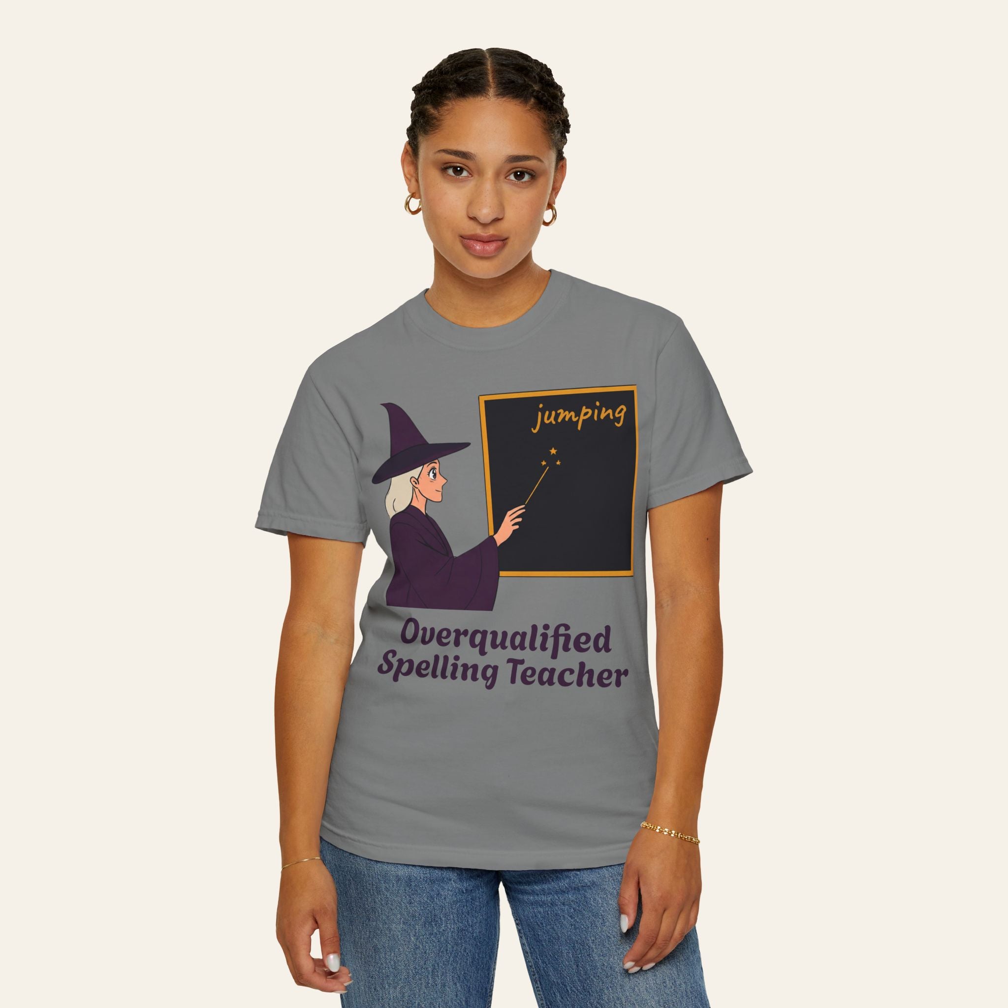 Overqualified Spelling Teacher T-Shirt