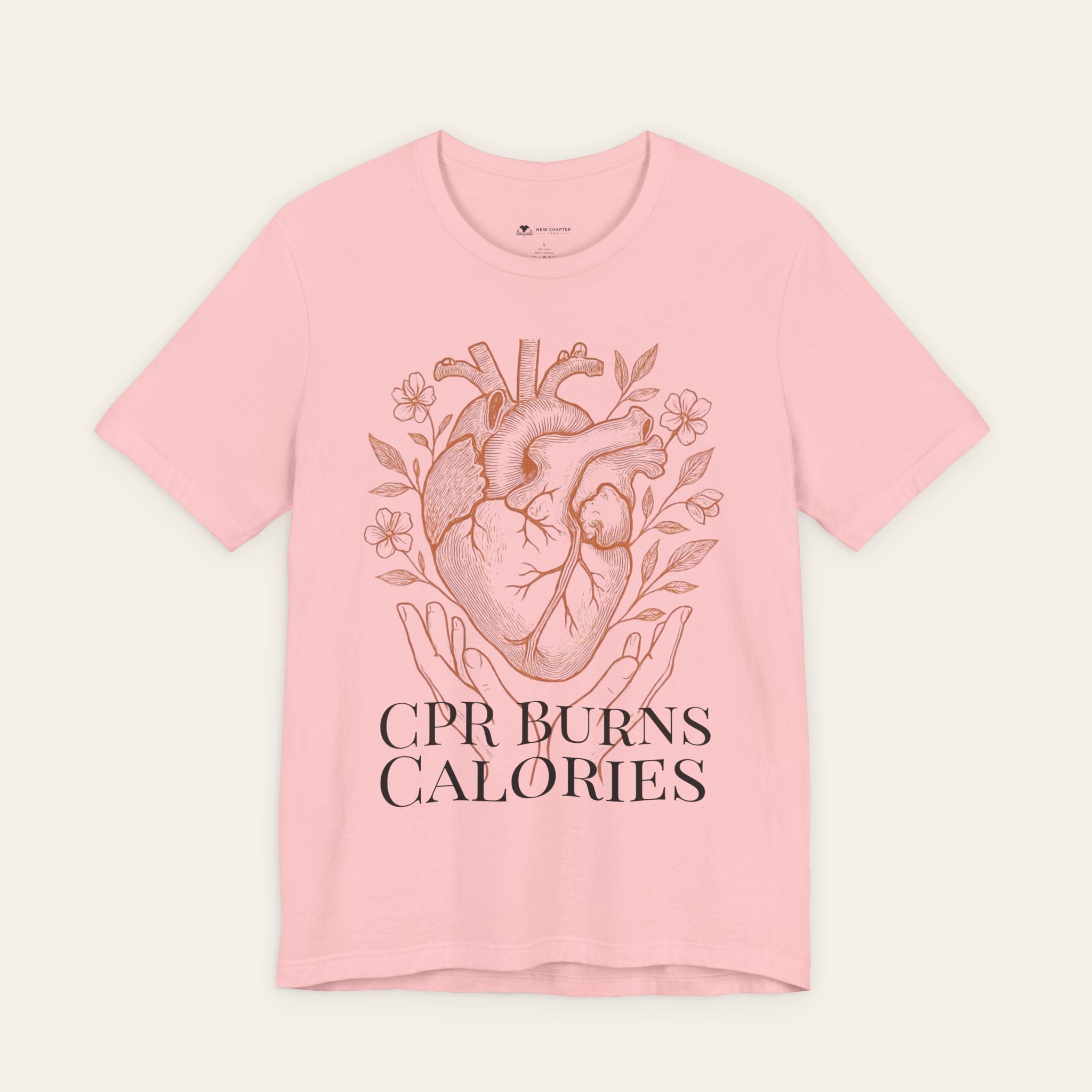 CPR Burns Calories — Funny Nurse T-Shirt | New Chapter Tees