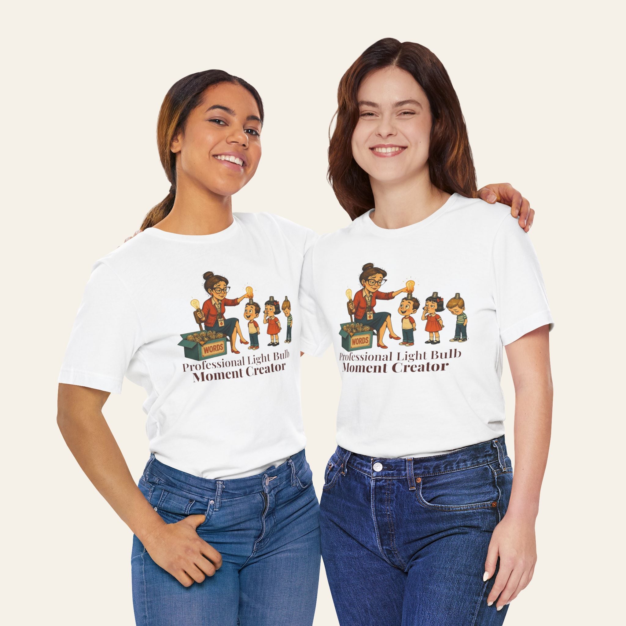 Professional Light Bulb Moment Creator — Funny Teacher T-Shirt | New Chapter Tees