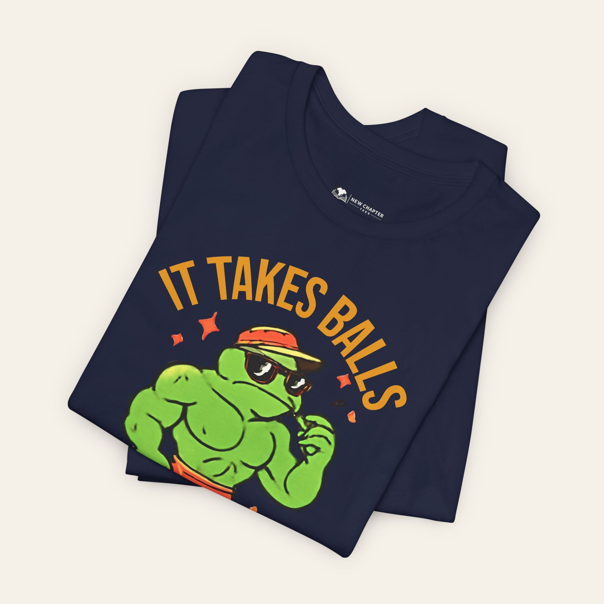 It Takes Balls To Be A PE Teacher — Funny PE Teacher T-Shirt | New Chapter Tees