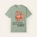 Asked Nicely, Then Used Teacher's VOICE — Premium Garment-Dyed Teacher T-Shirt | New Chapter Tees