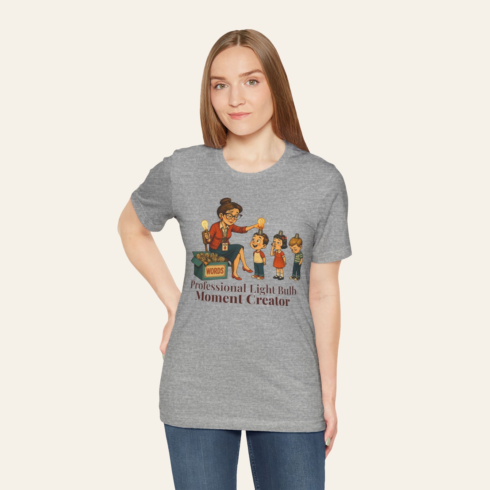 Professional Light Bulb Moment Creator — Funny Teacher T-Shirt | New Chapter Tees