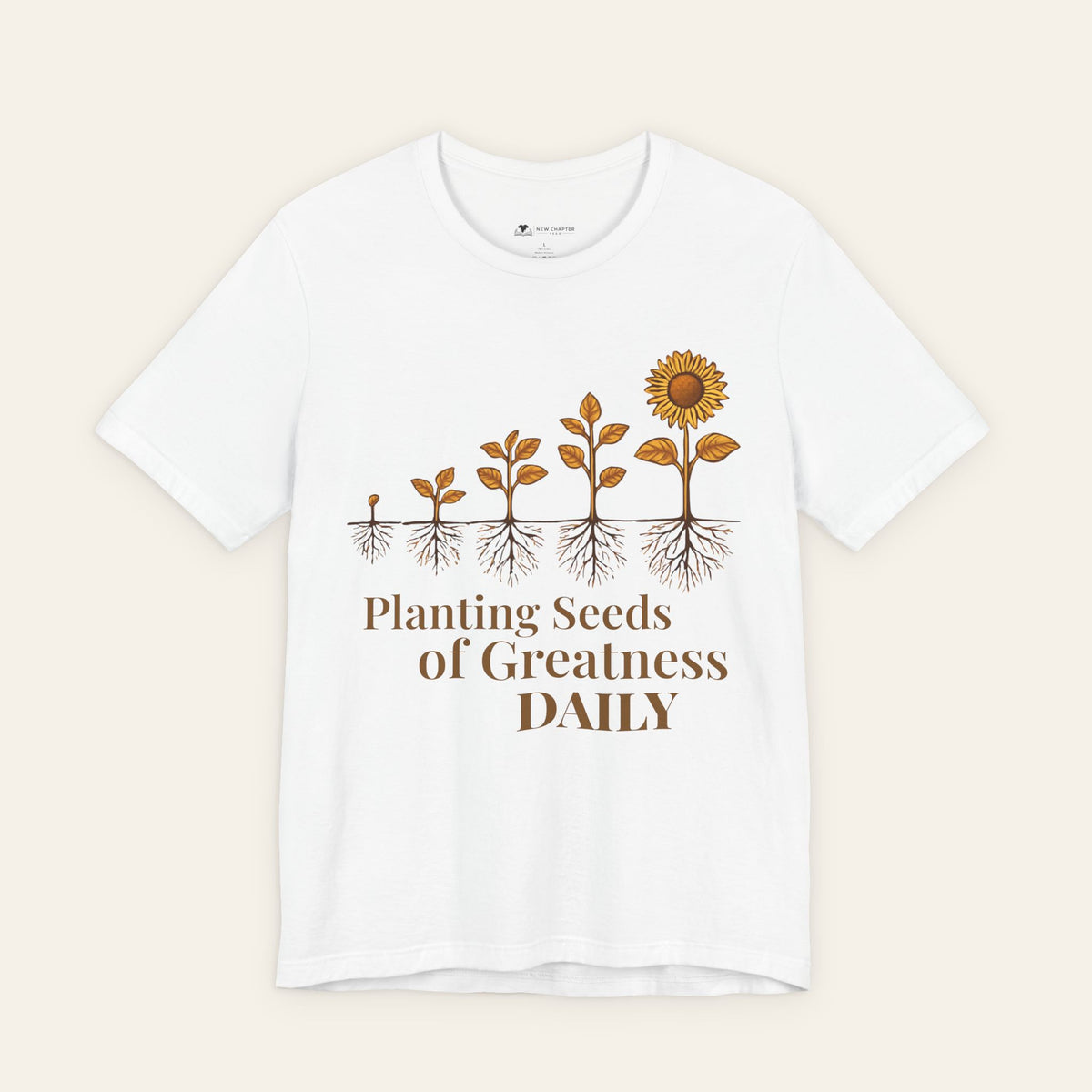 Teacher Shirt — Planting Seeds Of Greatness Daily | New Chapter Tees