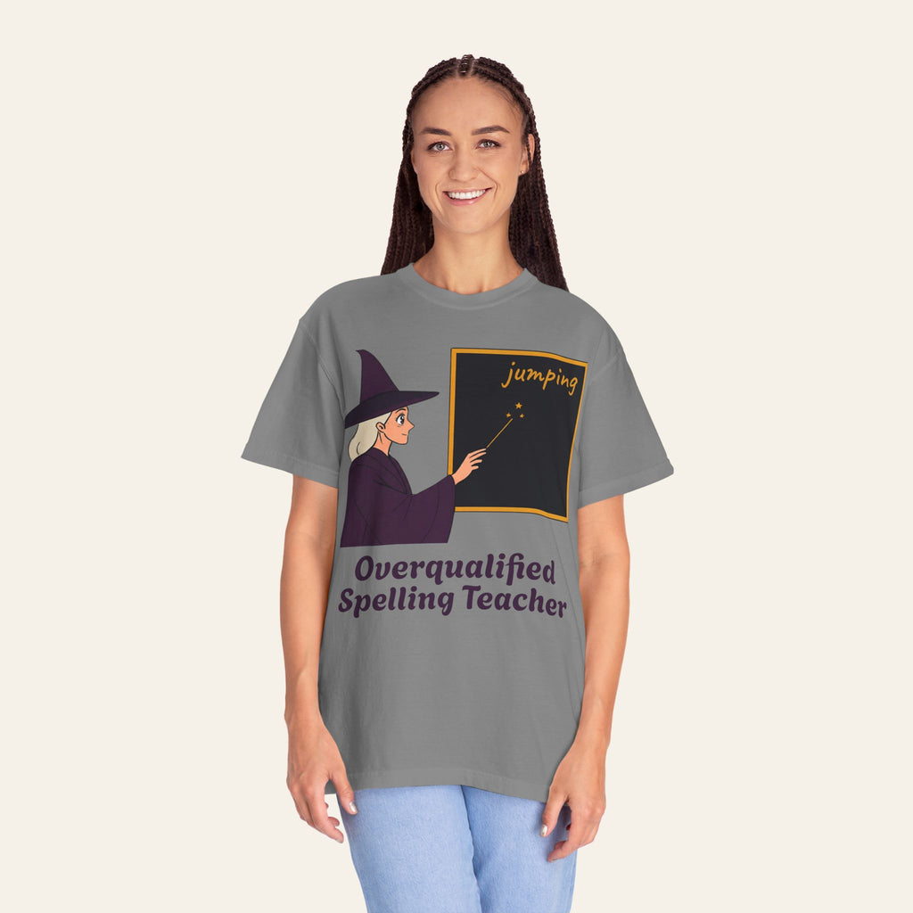 Overqualified Spelling Teacher T-Shirt