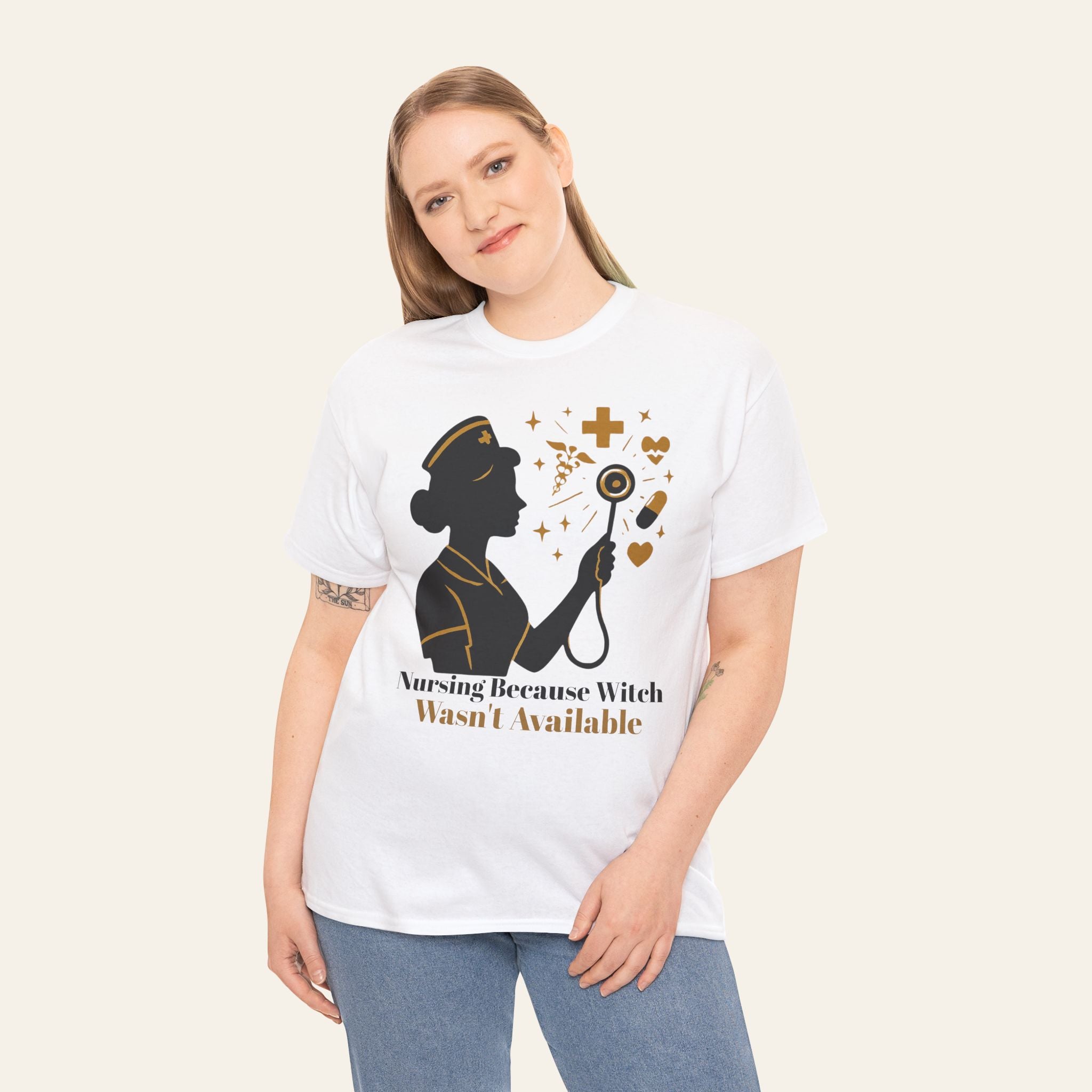 Nurse Shirt — Nursing Because Witch Wasn't Available | New Chapter Tees