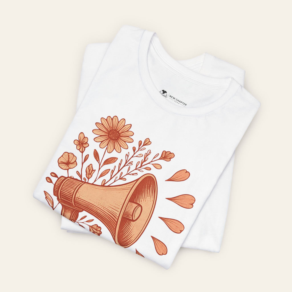 Asked Nicely, Then Used Teacher's VOICE — Teacher T-Shirt | New Chapter Tees