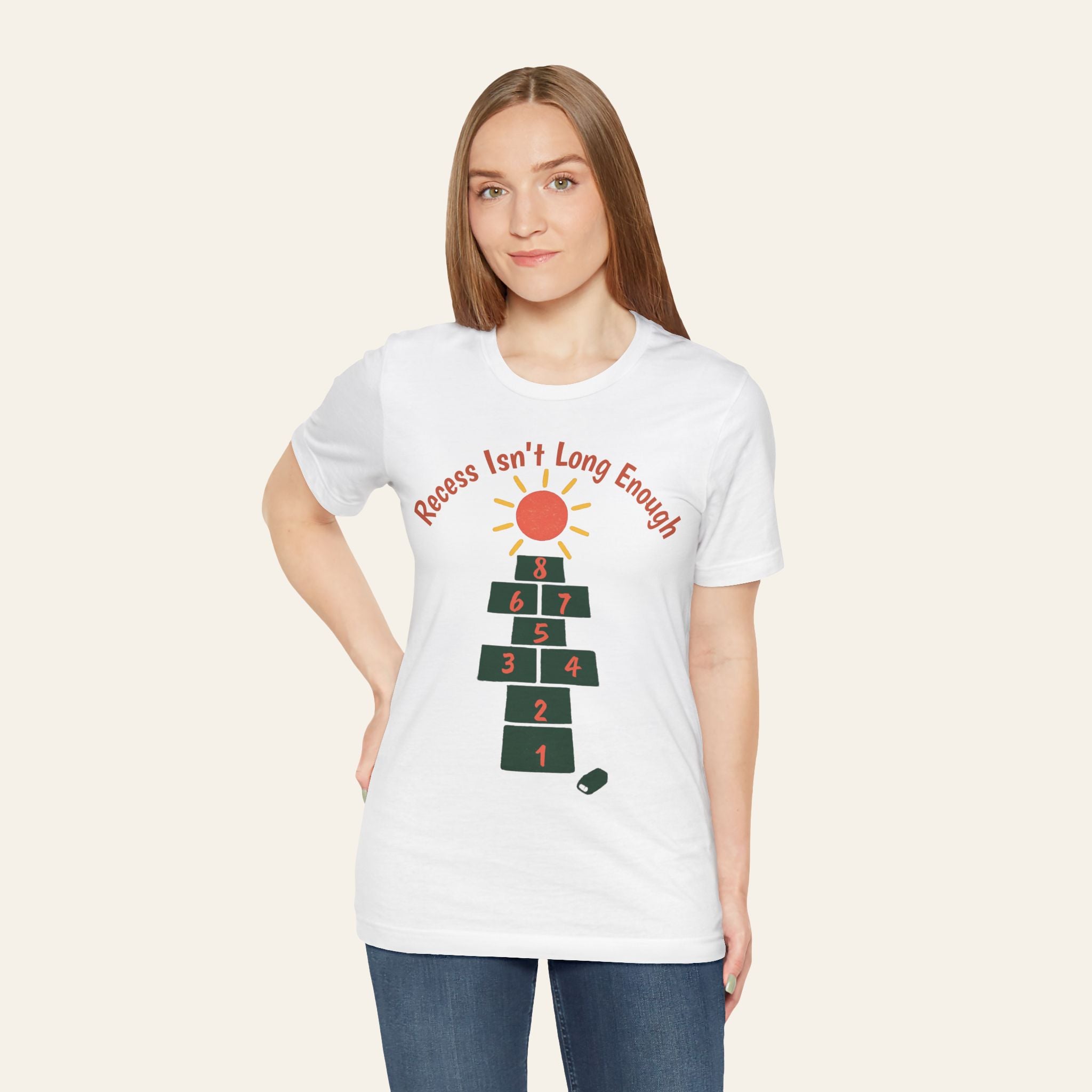 Recess Isn't Long Enough — Funny Teacher T-Shirt | New Chapter Tees