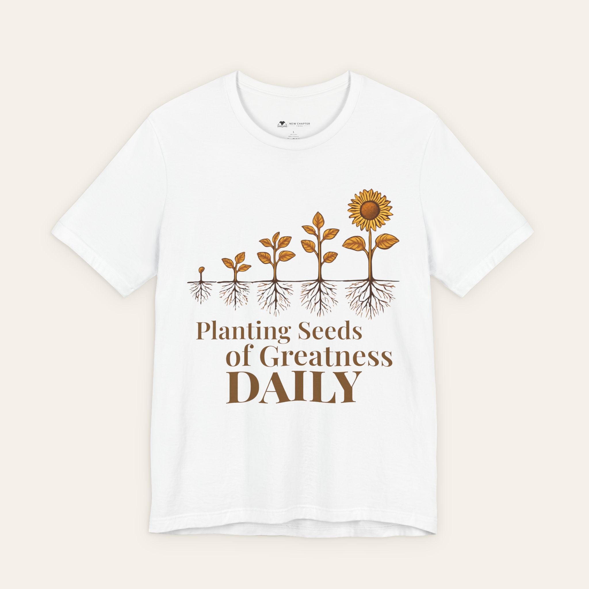 Teacher Shirt — Planting Seeds Of Greatness Daily | New Chapter Tees